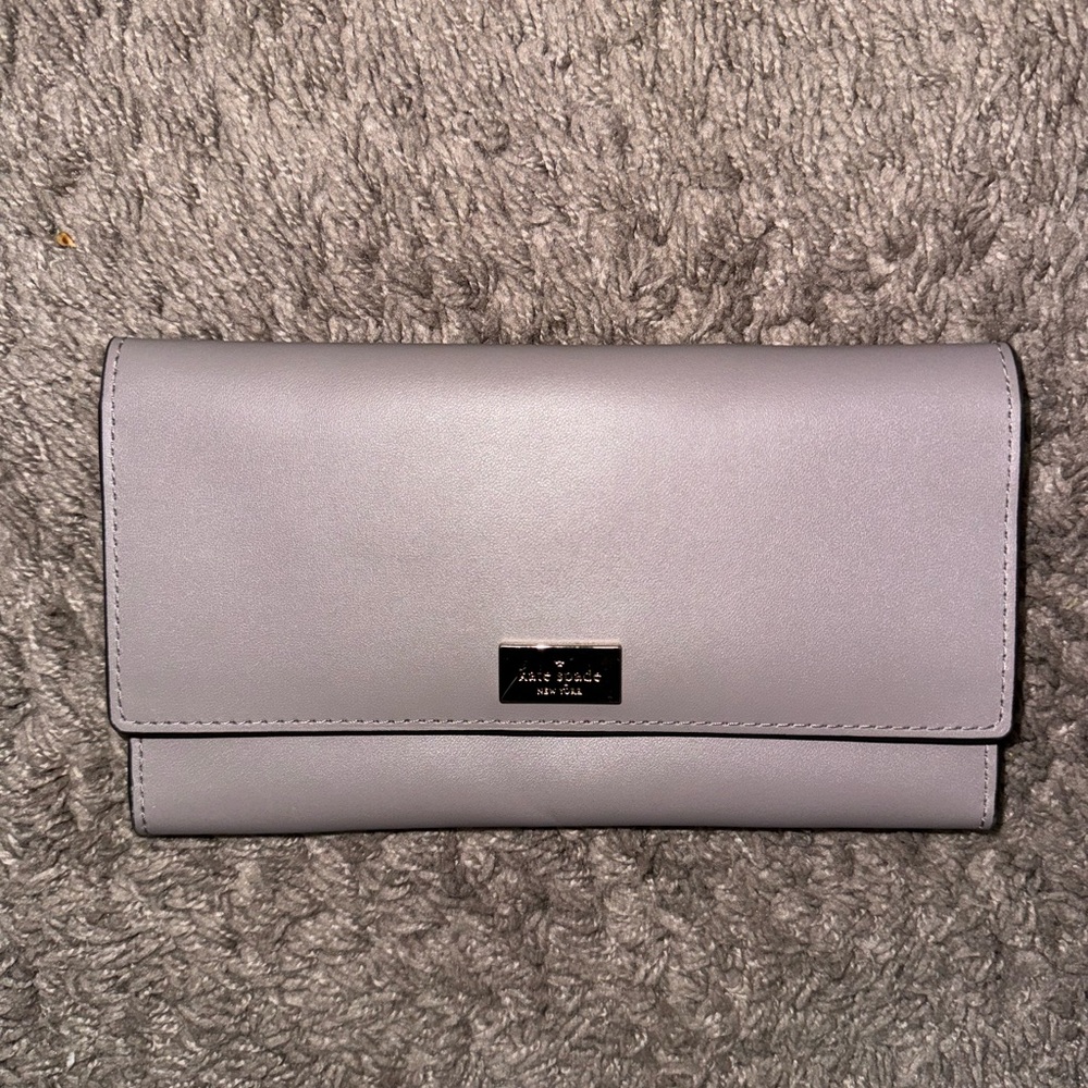 Kate spade wallet. Gray/taupe in color.